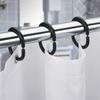 Accessories Replacement For Living Room Bathroom Curtain Hook Loop Clip Curtain Rings Hooks Rings