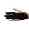Non-Slip Recurve Bow Gloves Leather Fingertip Shooting Hand Guard  Teenagers Use