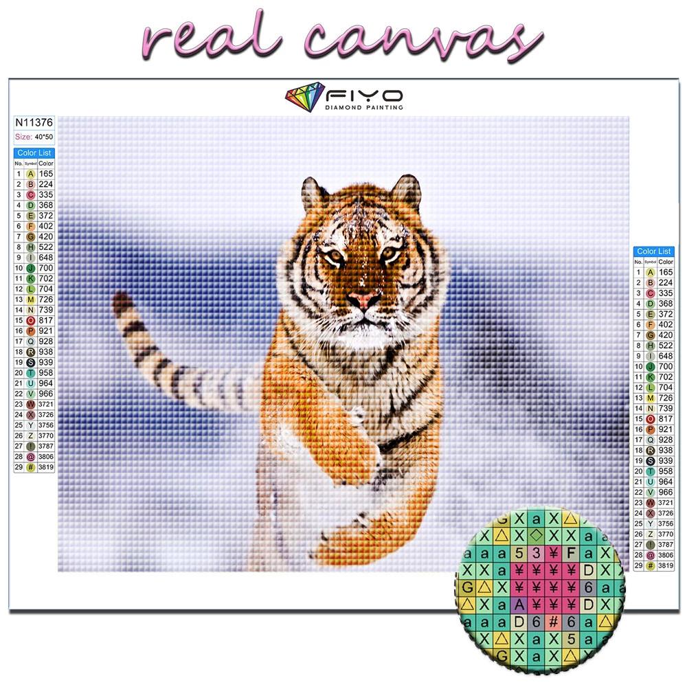 Pittura diamante animale tigre diamante mosaico mestiere diamante ricamo pittura