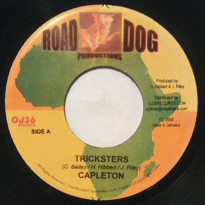 7inch Record CAPLETON - Tricksters NONE Road Dog Produc 2008 Jamaica Reggae, Ska & Dub Used