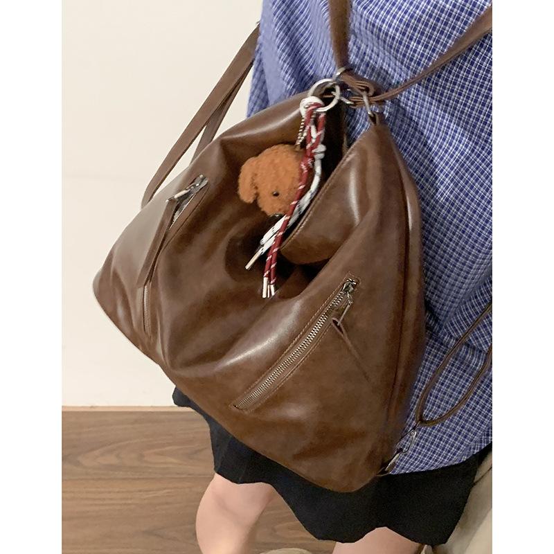Backpack, Fashionable Tote Bag, Casual Large-capacity Single-shoulder Bag