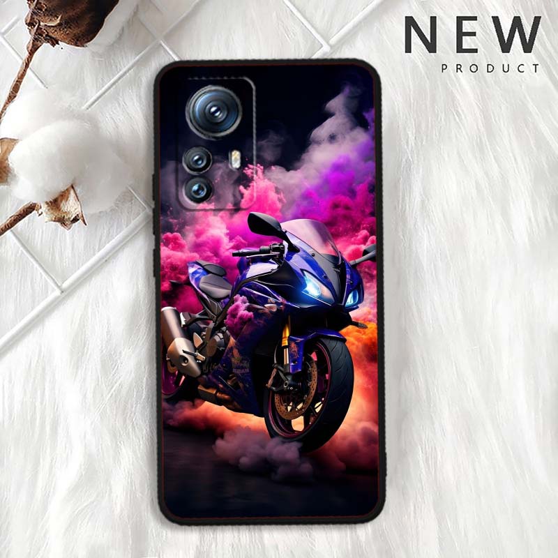Model Rider Cool For Xiaomi Mi 15 14 13 13T 12 12T 12S 11 11i 11T Pro Ultra Lite 5G Black Soft Phone Case
