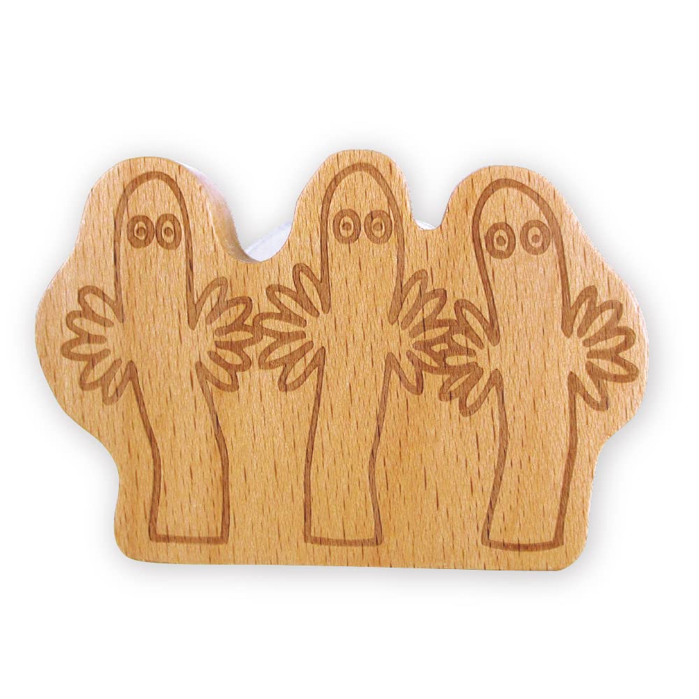 Tees Factory Moomin Wooden X X Hook, Hattifattener, H8.6 W5.7 D3.8cm, MO-5542505NY