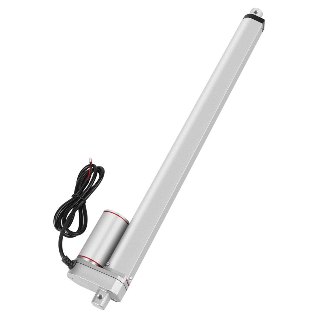 DC 12V Linear Actuator 750N Max Lift 400mm Stroke Electric Motor for Medical Auto Car