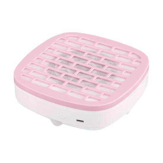 Yousheng USB Mini Nail Vacuum Cleaner Powerful Suction 3200RPM Nail Dust Collector 3 Speed Adjustable Portable Travel Home Salon Nail Vacuum Fan