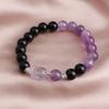 Naturligt ametistarmband, Heiyao Pixiu kristallpärlarmband, direkt sändning i lager Douyin-explosion