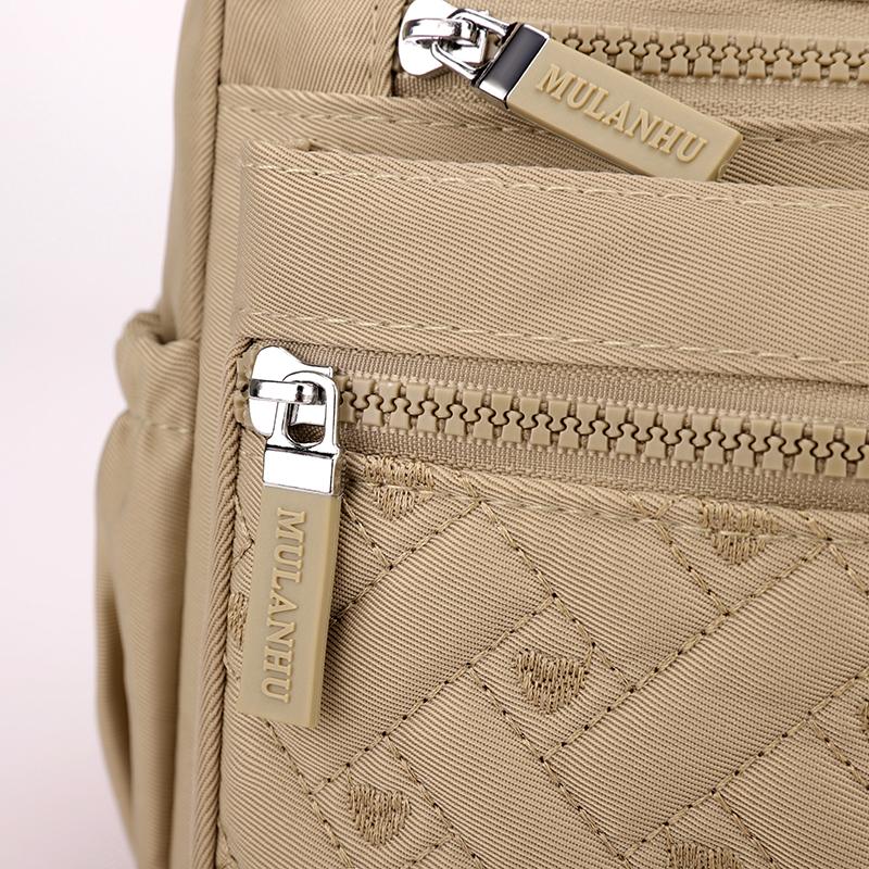 Multi-compartment Shoulder Bag Women's Crossbody Bag Large Capacity Nylon Mother Bag