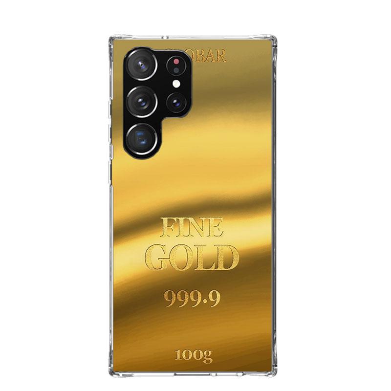 

Fine Gold Pattern Printing Phone Case For Samsung Galaxy S25 Edge S24 S23 S22 S21 FE S20 Ultra S10 Plus + Art Customized Coque C Samsung S24