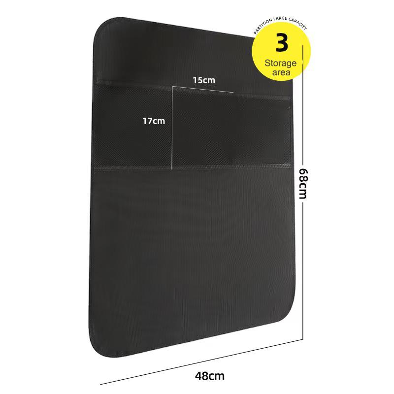 Car Seat Back Protector Cover Anti Mud Dirt Auto Seat Cover Protector Cover Children Anti Kick Mat Pad Seat  Storage Bag