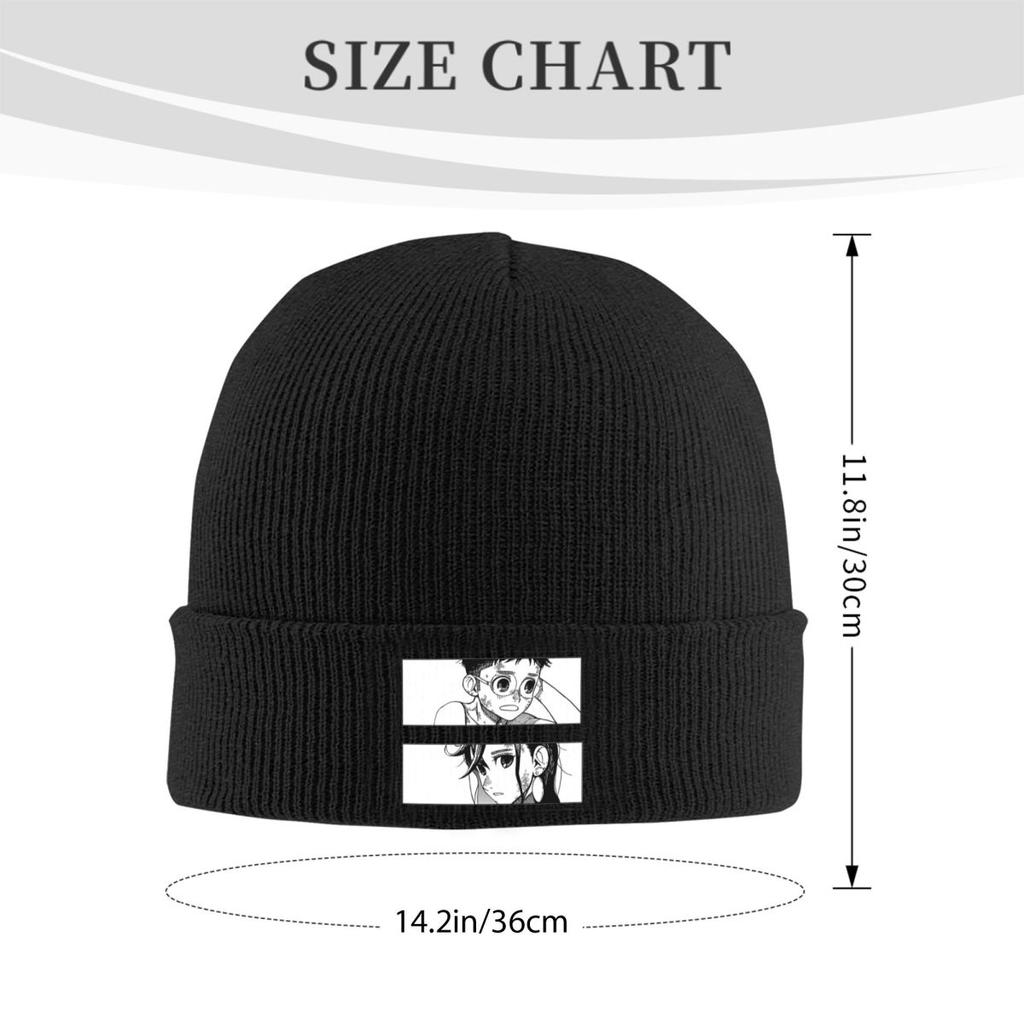 Dandadan Anime Manga Warm Knitted Cap Hip Hop Bonnet Hat Autumn Winter Outdoor Beanies Hats for Men Women Adult