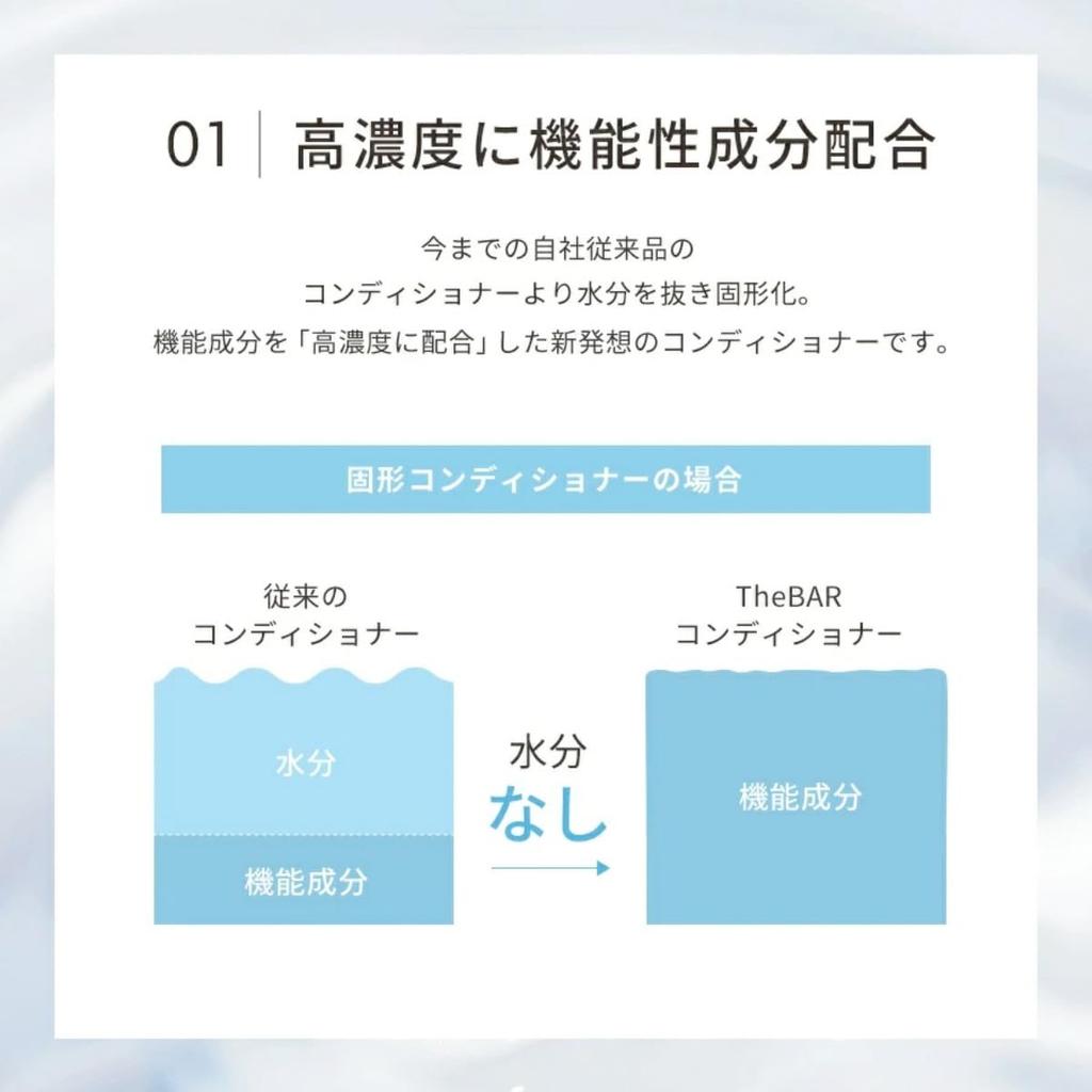 TheBAR Solid Functional Highly Made in Sakura Scent Conditioner, Hydrating, Shiny, Moisturizing, Ingredients, Concentrated, Organic, Sakura, Japan,