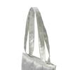 Francfranc Silver Quilted PC Tote Bag for 13-16 Inch Computers