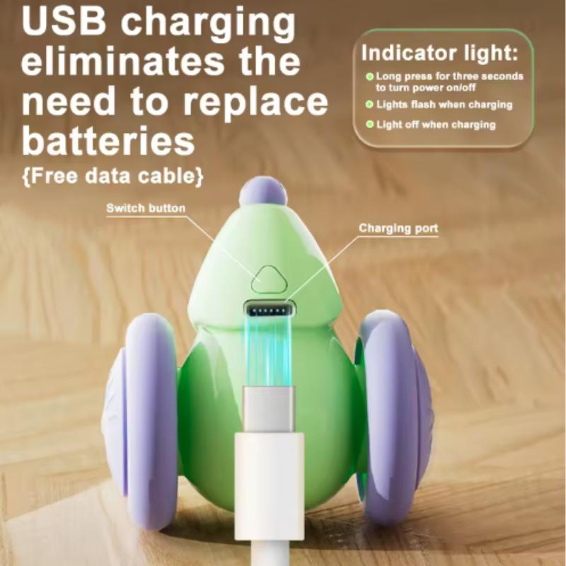 Interactive Electric Mouse Car Cat Toy Rechargeable Automatic Teaser with Smart Obstacle Avoidance Pet Playtime