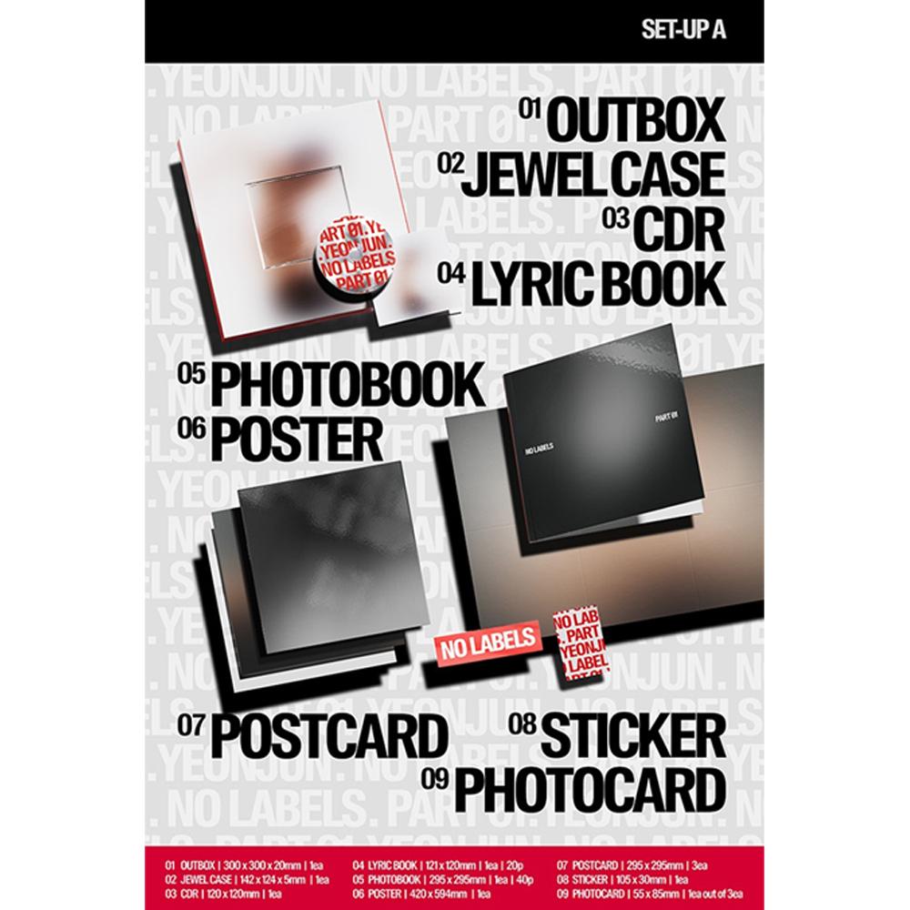 [Pre-order] YEONJUN - NO LABELS: PART 01