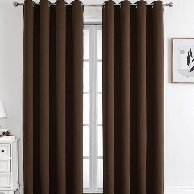 Curtains Full Blackout High-Density Matte Cloth Blackout Curtains Sun Protection And Heat Insulation