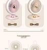 New Wall-Mounted Mini Portable Desk Fan with USB Charging, Strong Wind Power for Dorms and Homes