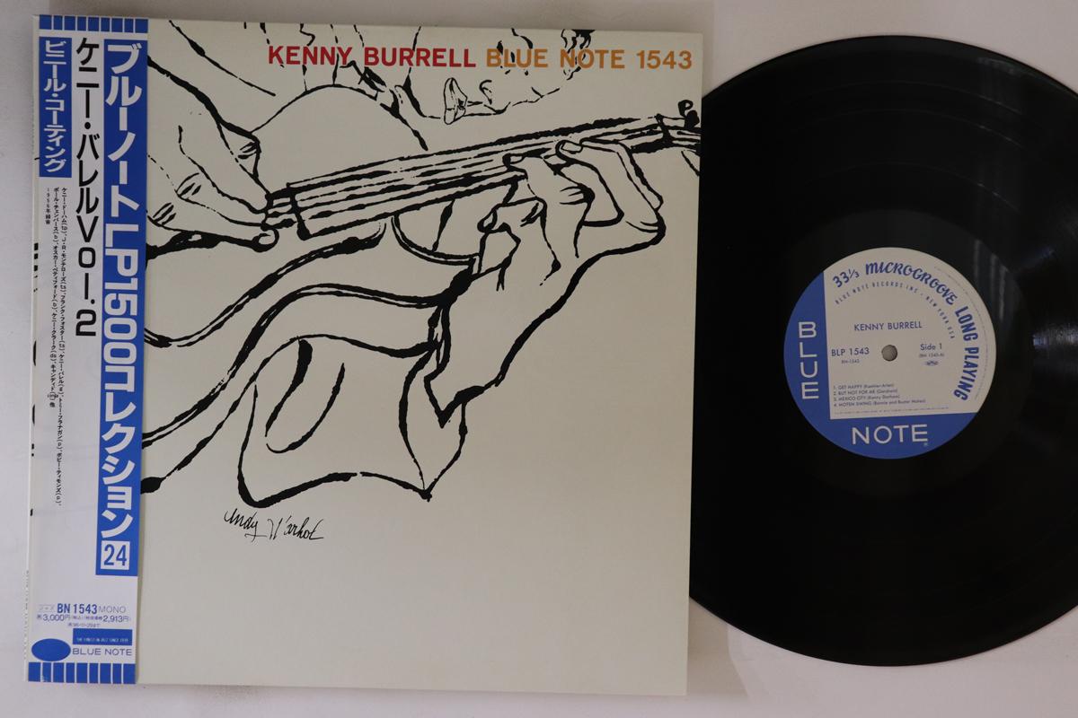 

LP Record KENNY BURRELL Kenny Burrell BN1543BLP1543 BLUE NOTE 1994 Japan Obi Jazz Used