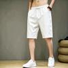 Linen Casual Shorts New Men's Summer Loose Outer Wear Five-point Pants Thin Cotton and Linen Five-point Pants