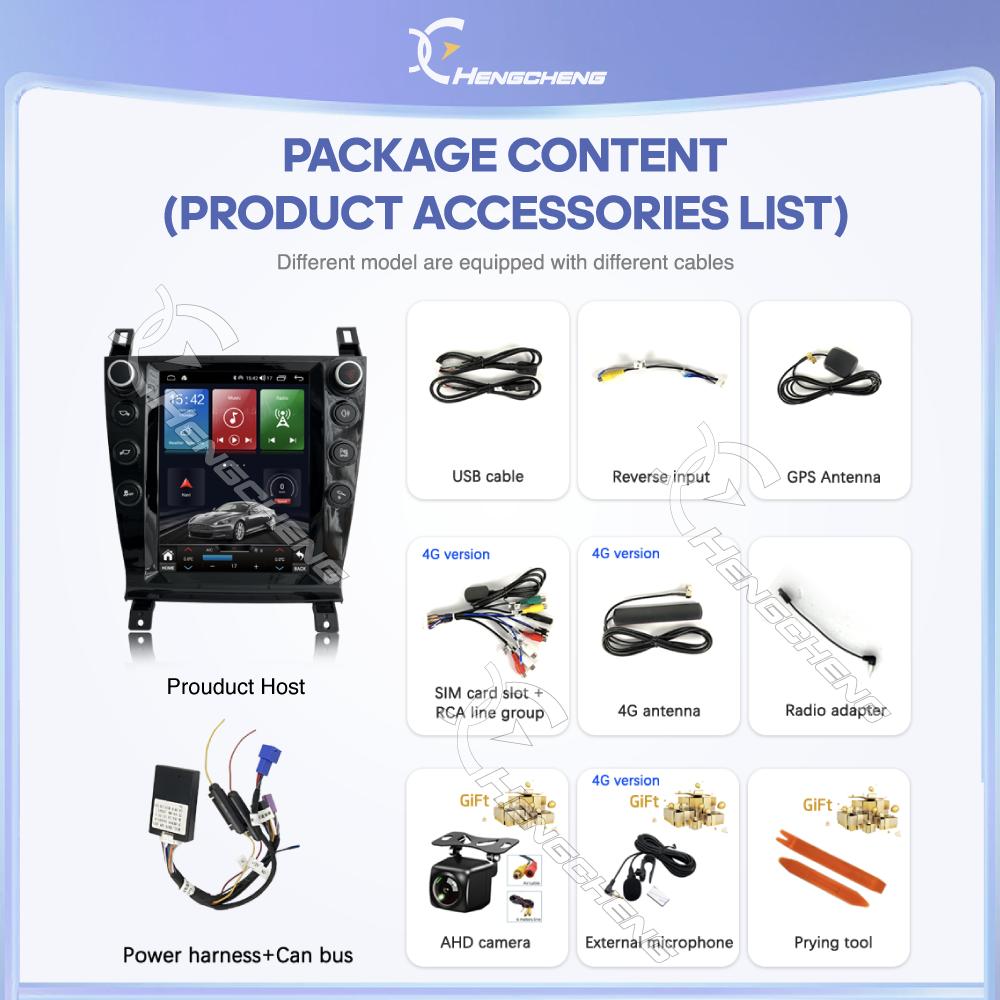 10.4Inch For Aston Martin Vantage V8 2005-2015 Car Multimedia Player GPS Navigation Android13 8+256 8Core CarPlay 4G 360Camera