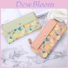 Fashionable Floral Print Ladies Long Wallet With Plenty Of Card Slots Soft Pu Leather Material