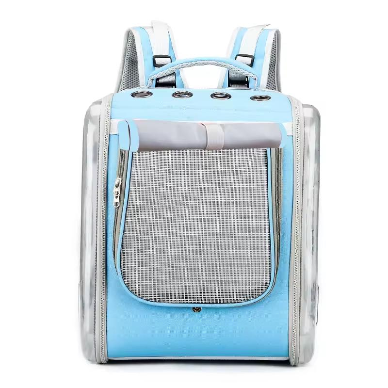Pet Cat Carrier Backpack Breathable Cat Travel Outdoor Shoulder Bag for Small Dogs Cats Portable Packaging Carrying Pet Supplies