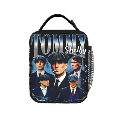 Tommy Shelby Peaky Blinder Vintage Lunch Bag For Men Graphic Design Lunch Box Fun Office Cooler Bag Portable Tote Food Bags