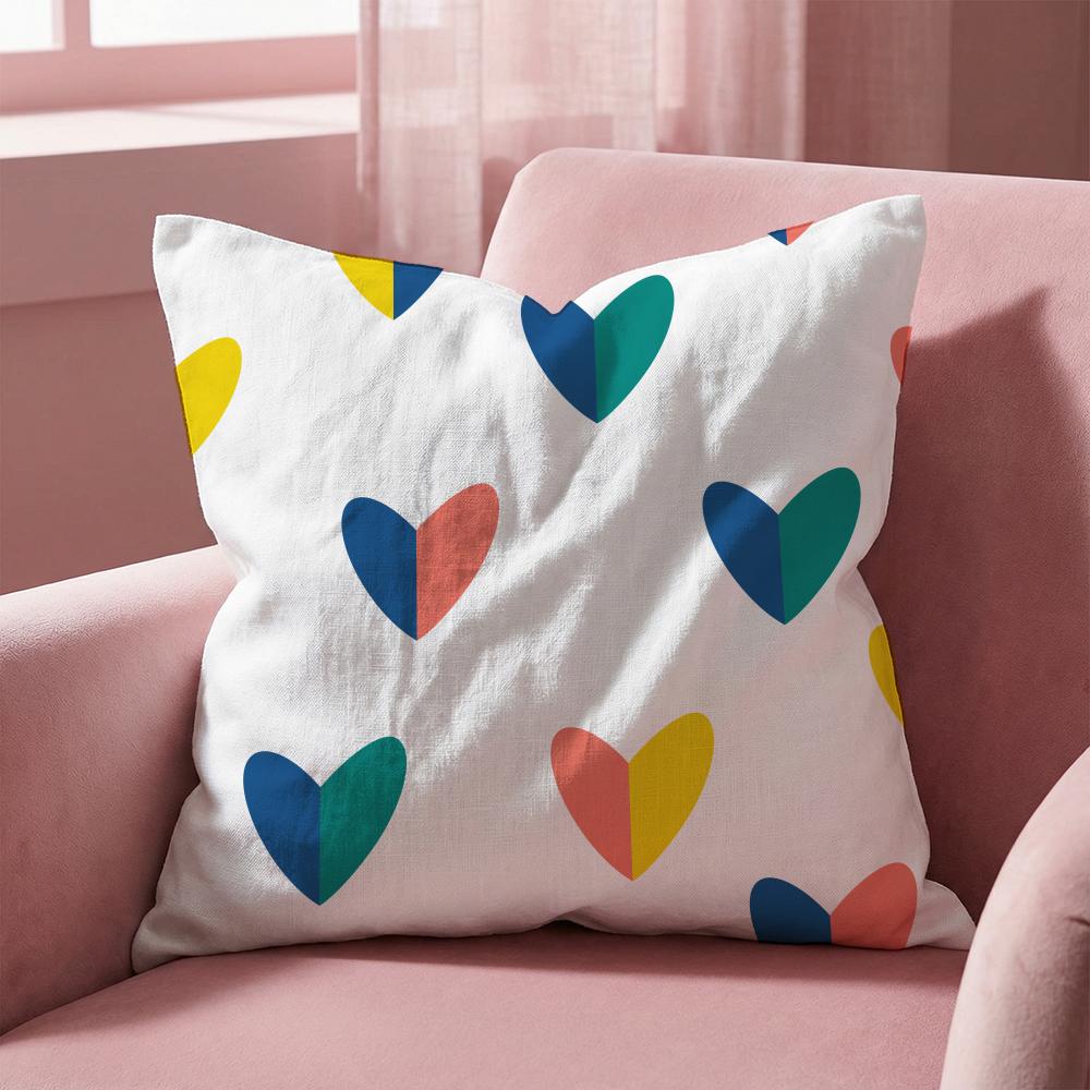 Nordic simple dots Cushion Cover Multi-Scene Pillow Cover for Home & Car - Reversible, Soft & Durable for Daily Use