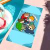 E-Eddsworld-S Towel Microfiber Beach Towel, Quick-Dry, Sand-Free, Ultra-Fine Fiber, Super Soft.