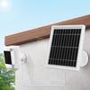 5W Solar Panel 360° Adjustable Wall Mount Solar Panels Supply with DC Port 9.8ft Charging Cable for Ring Spotlight Cam Plus/Pro