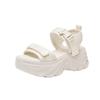 Daddy sandals women's  summer new versatile skirt muffin thick sole heightening soft sole casual beach shoes