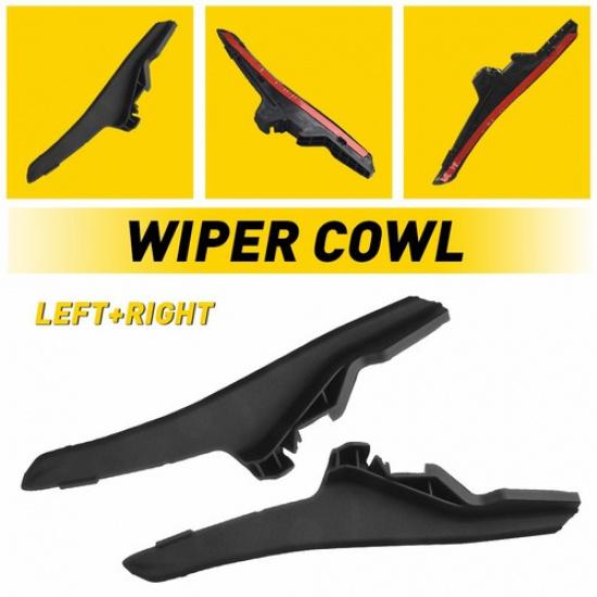 

A Pair of Fender to Cowl Hood Side Seal LH & RH Fit for 2014- Corolla Toyota