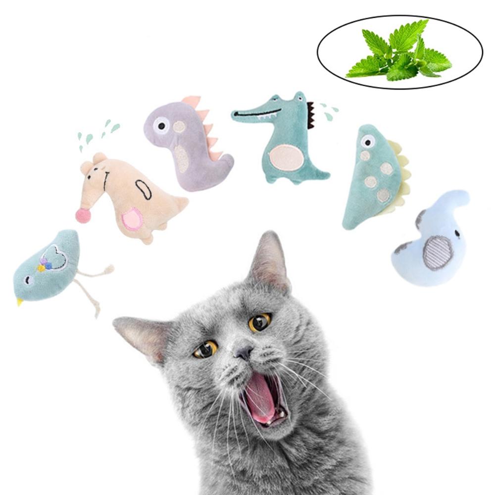 

Мягкие плюшевые интерактивные подушки для прорезывания зубов с кошачьей мятой, игрушки для зубов собак, жевательные игрушки для кошек, шуршащие игрушки