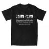 Depeched Rocková hudba Dámské Pánské Tričko Módní Svět v Mých Očích Módní Tričko Krátký Rukáv Y2K Retro Vrcholy Plážové Oversize Top Tričko
