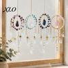 Hanging Crystal Ornament Suncatcher Hanging, Ball Prism Rainbow Maker Pendant Glittering Window for Garden Patio Backyard Car Home Indoor Outdoor