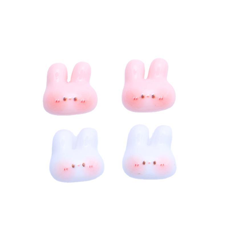 Red-Faced Rabbit Glossy Nail Art & DIY Cream Glue Resin Accessories