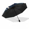 1pc Ocean Mermaid Automatic Open/Close Umbrella, Portable Folding Umbrella for Travel, Themed Events, It Is Suitable As a Gift for Various Festivals,