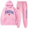 New Spring and Autumn Men's Hoodie Set, Popular In Europe and America, Casual Trend Men's Sweater Set