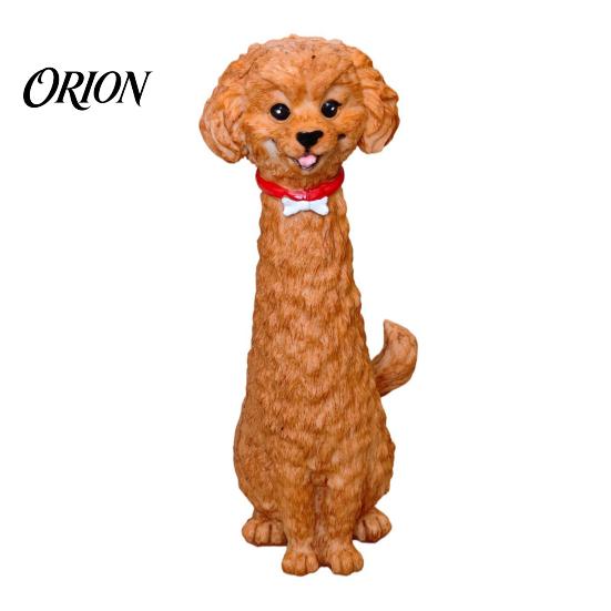 Handcrafted Pet Theme Table Centerpiece Creative Long Neck Dog Vase for Dry Flowers, Cute Cartoon Animal Flower Holder Playful Style Plant Home Office