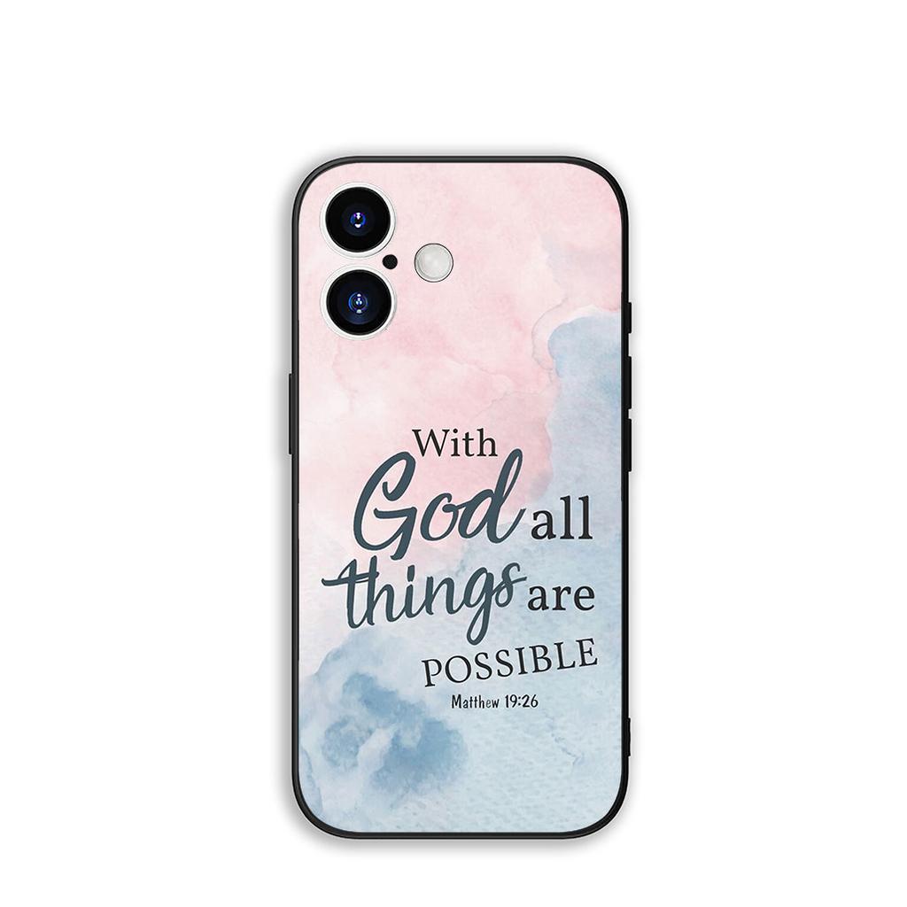 for Samsung Galaxy A25 A37 A57 A12 A14 A50 A51 A70 A71 A72 A04 M15 Note 20 9 8 10 Case Bible Verse Christian Philippians Jesus