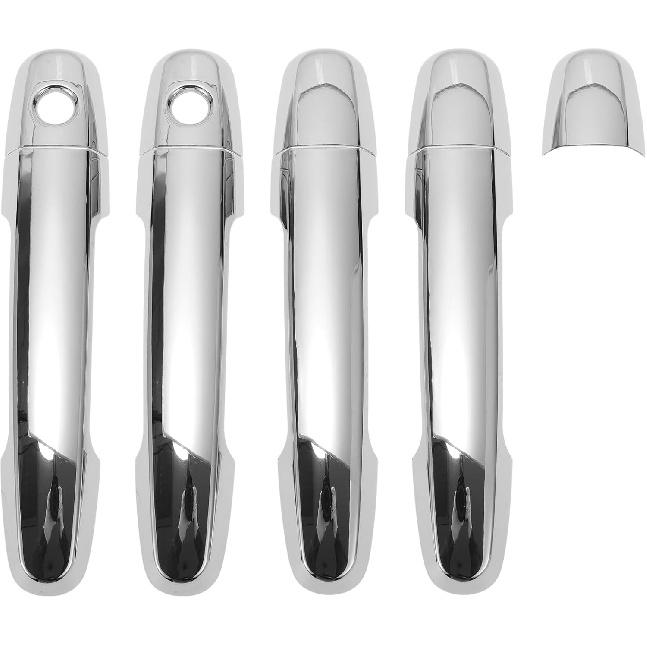 

Car Door Handle Cover Trim for Toyota Corolla Sedan 2003-2010 |Side Door Handle Cover| Durable| 1 Set Silver Tone