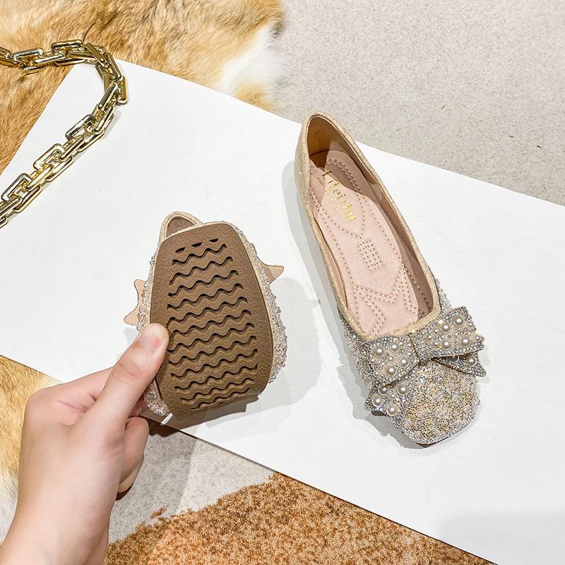 

2023 Women s Elegant Soft Sole Flats - Gentle Evening Fairy Style Shoes Size 38