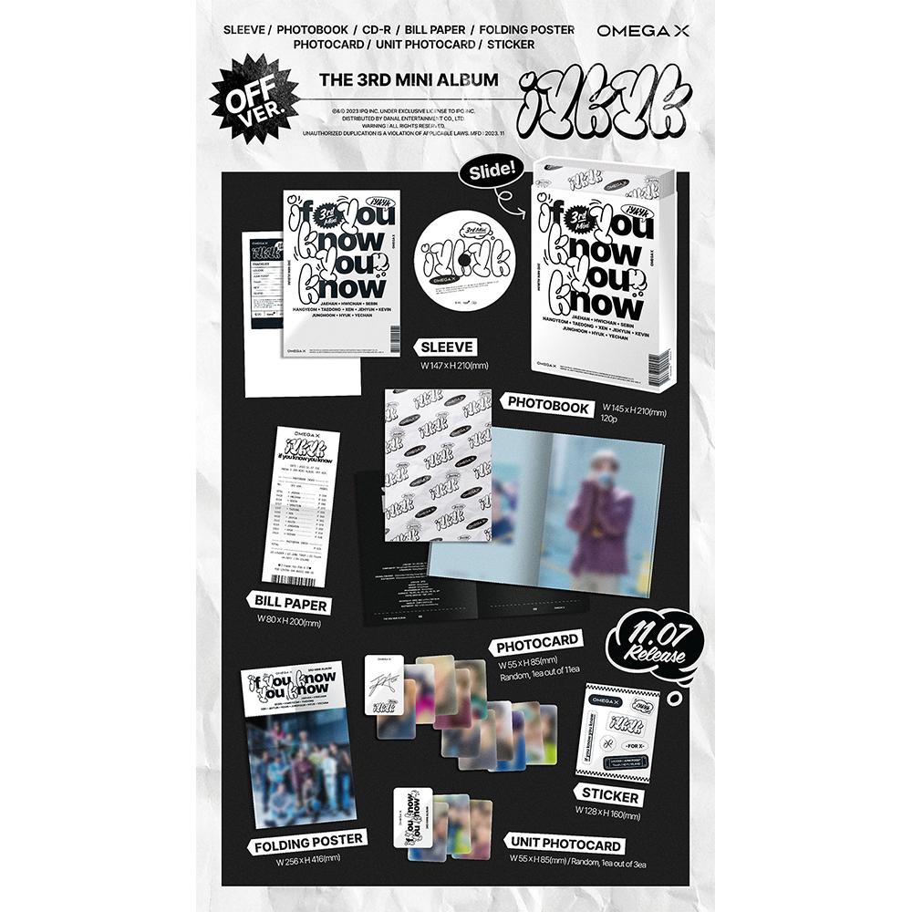 Omega X 3rd Mini Album [iykyk]