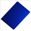 50-Piece Set of 0.45mm Thick Multi-Color Aluminum Business Card Sheets for Laser Engraving