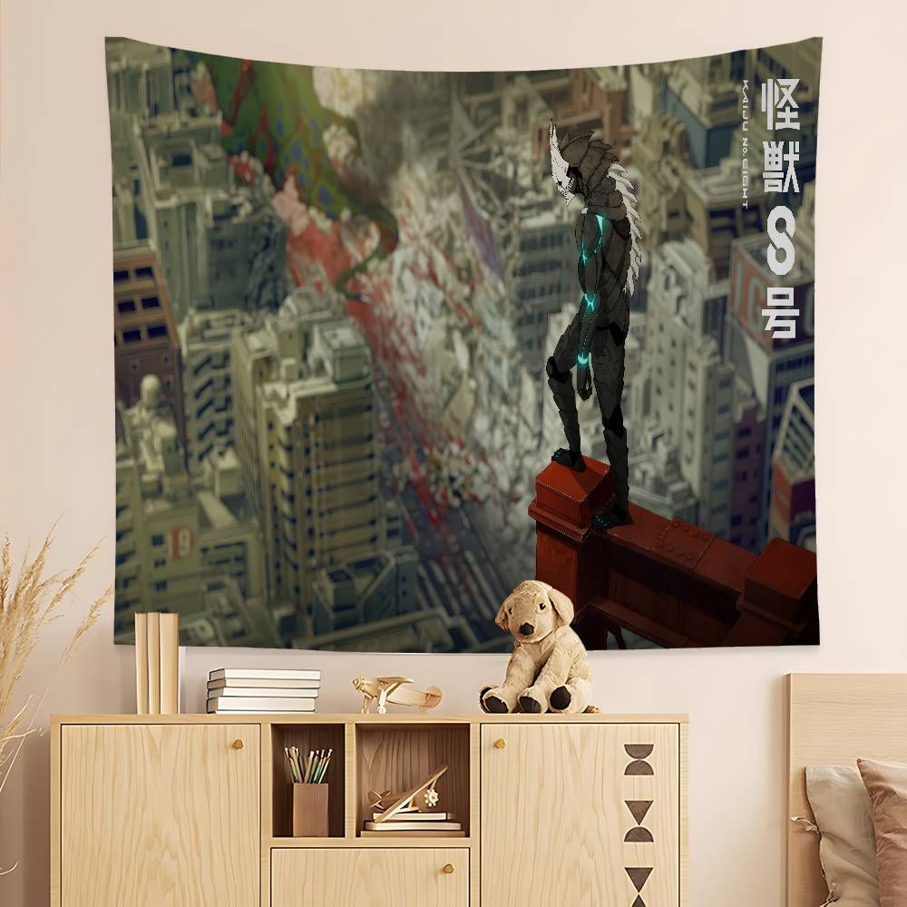 Animation KKaiju No8 Colorful Tapestry Wall Hanging Bohemian Wall Tapestries Mandala Wall Art Decor