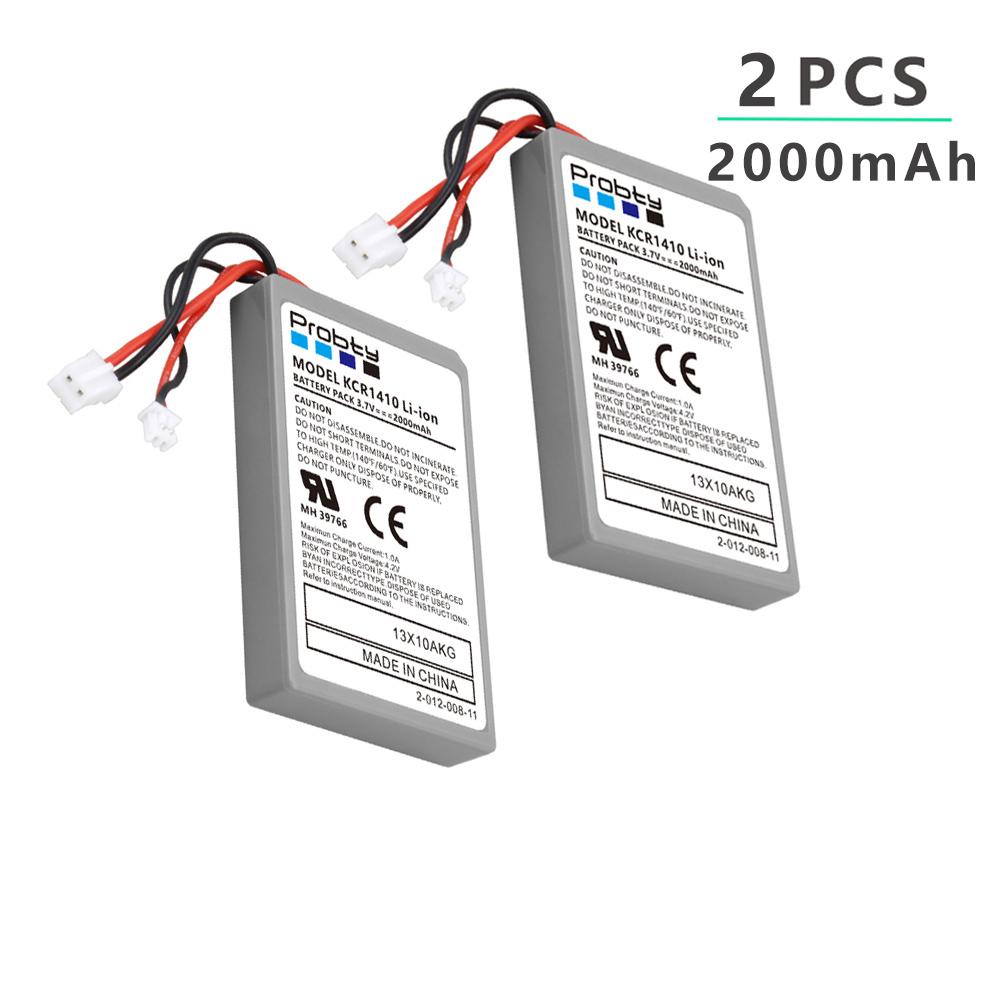 For SONY PS4 PS4 PRo slim LIP1522 Dualshock 4 V1 V2 Wireless Controller Playstation GamePad 4x 2000mAh Rechargeable Battery