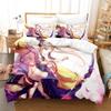 3D Printing Game Kawaii Girls Onmyoji Bedding Set Single Twin Full Queen King Size Bed Set Adult Kid Bedroom Duvet Cover Sets