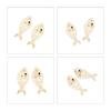 Fish Studs Earrings/Necklace Female Ear Studs/Choker Women Jewelry for Party