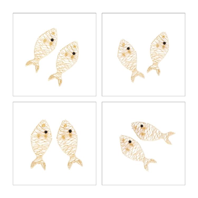 Fish Studs Earrings/Necklace Female Ear Studs/Choker Women Jewelry for Party