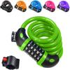 REHKITTZ Bicycle Key Wire Length 120cm Cross Bicycle Lock Combination