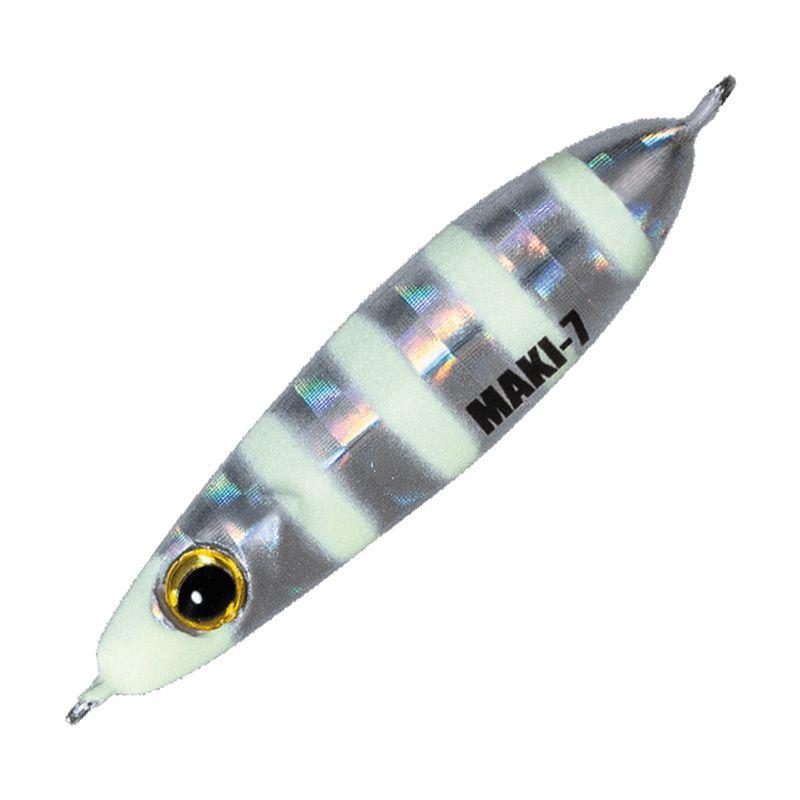 Used [Major Craft] Maki Jig Micro #007 Zebra Glow 3g